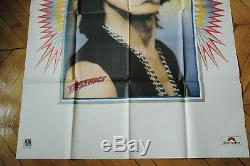 Iggy Pop Instinct Rare 1988 French Poster Post Polydor Records Original