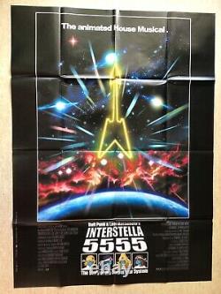 Interstella 5555 Movie Poster 2003 Original Movie Poster Daft Punk Matsumoto