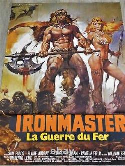 Ironmaster Poster Original Poster 120x160cm 4763 1983 Umberto Lenzi