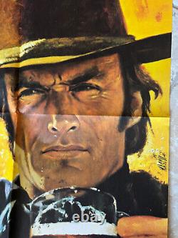 JOE KIDD Clint Eastwood Original Poster 1972, Western Poster 120X160