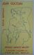 Jean Cocteau Lithograph Poster Pulled In 1973 Lithographic Poster Male Nude