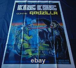 King Kong Against Godzilla Poster Original 120x160cm Poster 47 63 1962