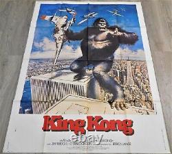 King Kong Original Poster 120x160cm 4763 1976 Jessica Lange Bridges