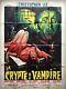 La Crypte Du Vampire (original Cinema Sheet Eo 1963) French Movie Poster