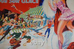 Large Original Poster 118x160 CM Circus Pinder 1955, Vintage Circus Poster