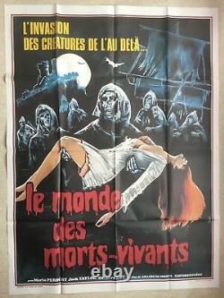 Le Monde Des Morts Vivants (view Eo 74) Original Grande French Movie Poster