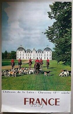 Les Chateaux De La Loire Lot Of 16 Old Posters/original Travel Posters