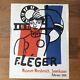 Lithography Poster F. Lerger Museum Morsbroich Original Lithograph Poster 1955