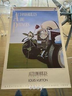 Louis Vuitton Poster Classic Run Poster Original Signed Razzia Hispano Suiza