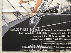 MOONRAKER (Original 1979 French Grande Movie Poster) James Bond 007