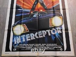 Mad Max Interceptor Original Poster Italy 100x140cm Poster 3955 1980 Gibson