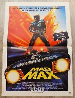 Mad Max Original Poster 40x60cm 15x23 1979 Mel Gibson George Miller