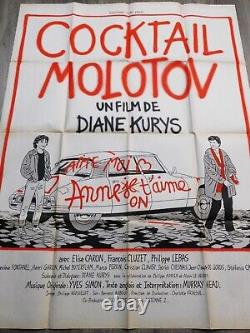 Molotov Cocktail Original Poster 120x160cm 4763 1980 Diane Kurys