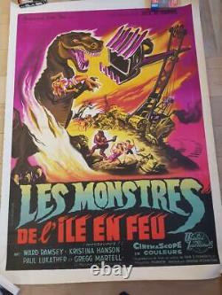 Monsters The Island On Fire Original Poster In The 120x160cm Poster 47 63
