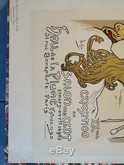 Mucha Litho Des Sens Original Masters Salon Poster 1897 Post Authentic