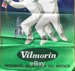 Norbert J. Rare Poster Vilmorin We Will Sow Always Original French Post