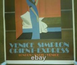 Old Original Venice Simplon Orient Express First Edition 1981
