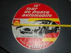 Original 1962 Tour De France Automobile Sticker Poster 40 CM