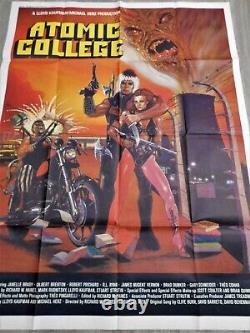 Original Atomic College Poster 120x160cm 4763 1986 R W Haynes Kaufman
