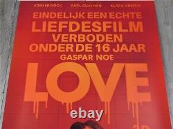 Original Belgian Love 3D Poster 80x120cm 3147 2015 Gaspar Noe Glusman