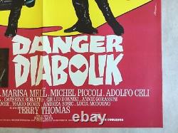 Original Cinema Poster Danger: Diabolik (1967)