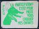 Original May 68 Poster: Psu Participation Crocodile May Poster 751