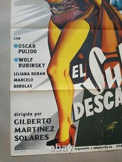 Original Mexican Poster Poster El Sultan Descalzo Tin-tan 1956