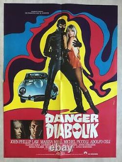 Original Movie Poster Danger Diabolik (1967) Original Movie Poster