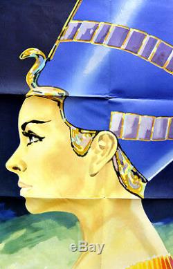 Original Movie Poster Movie Poster Queen Nofretete Nile 1961
