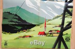 Original Post Advertising Displays Displays Beautiful Schweizerland 1953