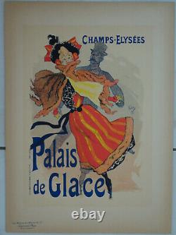 Original Post Master Of The Show Pl 17 Ice Palace Champs Elysees Cheret