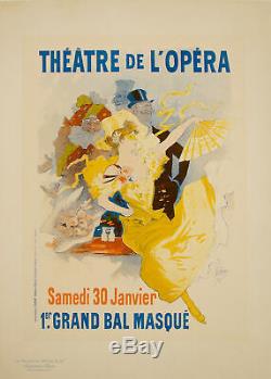 Original Post Master Of The Show Pl 57 Theater Opera Jules Cheret