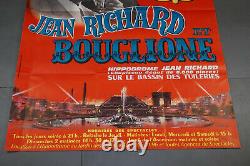 Original Poster 116 X 84 CM Circus Jean Richard 1978, Vintage Circus Poster