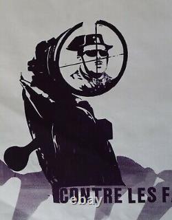 Original Poster Against Fascists Antifa Franco 70's Poster 723