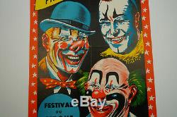 Original Poster Circus The Brothers Francki 1959 Antique Circus Posters