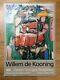 Original Poster From Willem By Kooning Centre Pompidou Paris 1984