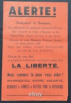 Original Poster May 68 Alert La Liberte Poster May 1968 694