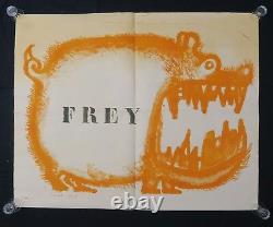 Original Poster May 68 Frey Chien Caricature Poster May 1968 063