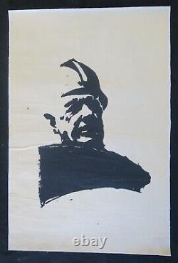 Original Poster May 68 Ombre Silhouette De Gaulle Poster 1968 448