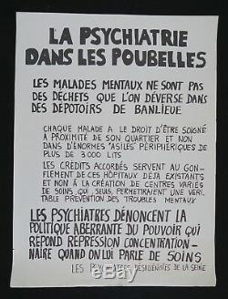 Original Poster May 68 Psychiatric In Bins French Post 1968 051
