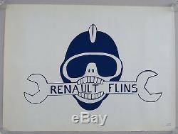 Original Poster May 68 Renault Flins Crs French Post 1968 083