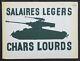 Original Poster May 68 Salairs Legers Chars Lourds Poster May 1968 658
