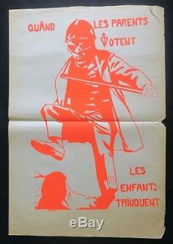 Original Poster May 68 When Parents Vote. Crs Post May 1968 257