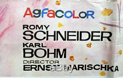 Original Poster Post Sissi's Most Successful Film Of Romy Schneider