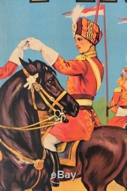 Original Poster Poster Circus Circus Pinder Bengal Lancer Horizontal Magne