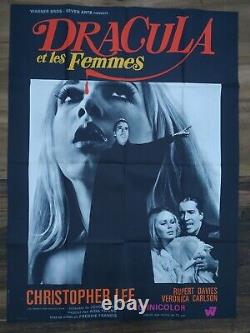 Original Poster Poster Dracula And Women Christopher Lee 1968