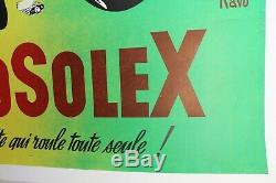 Original Poster Poster Solex Velosolex 120x160cm Entoilée René Ravo 1953 1964