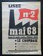 Original Poster Read May 68 May 68 No. 2 Post Marseille May 1968 244