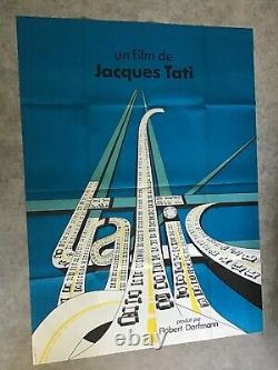 Original Poster Traffic Film 1971 Cinema Tati 120x160cm Movie Poster