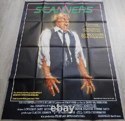 Original Scanners Poster 120x160cm 4763 1981 David Cronenberg